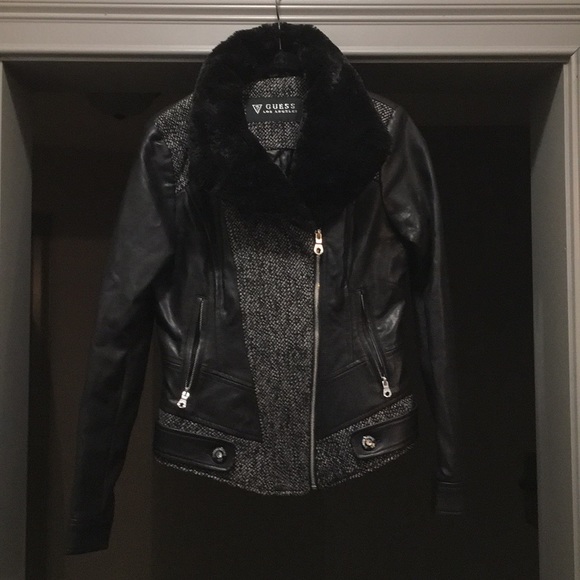 Guess Jackets & Blazers - Guess Los Angeles Black Coat